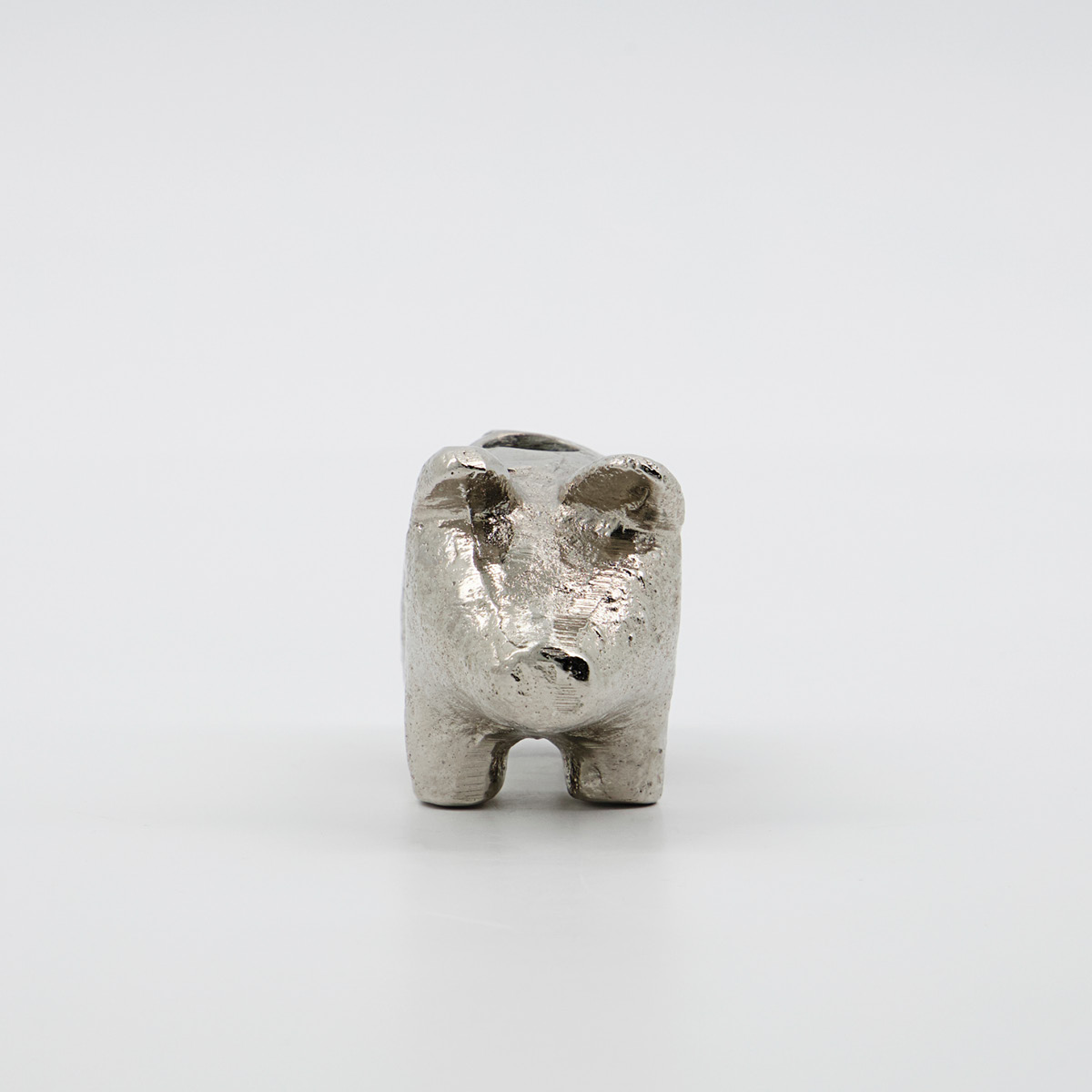 House Doctor Pig lysestake 8,5 cm antikksølv