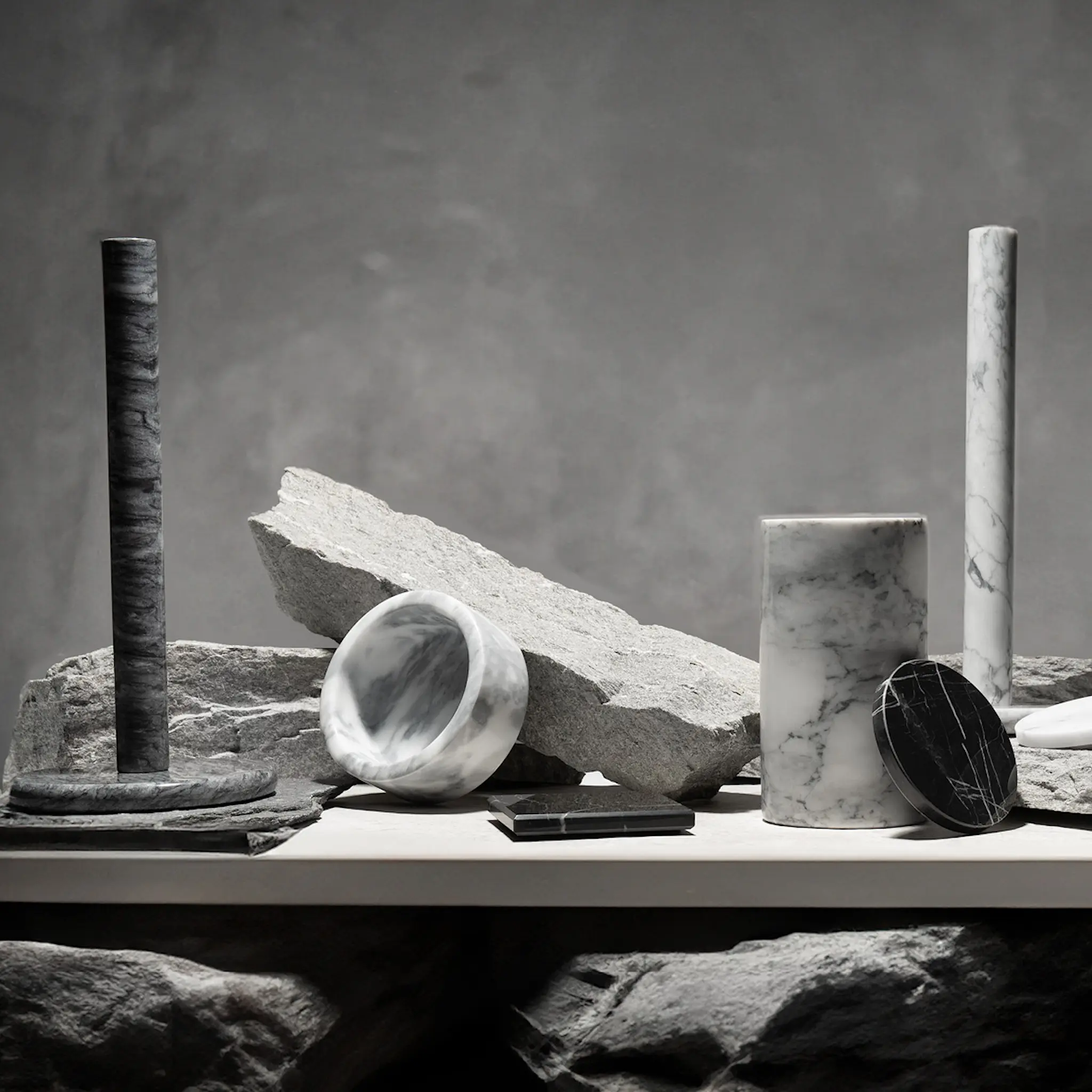 Stiernholm Marmor Kulho 12 cm Valkoinen