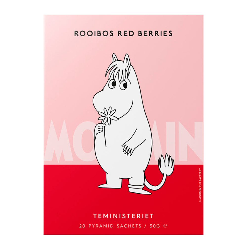 Moomin Mumin Snorkfröken rooibos te röda bär 20-pack