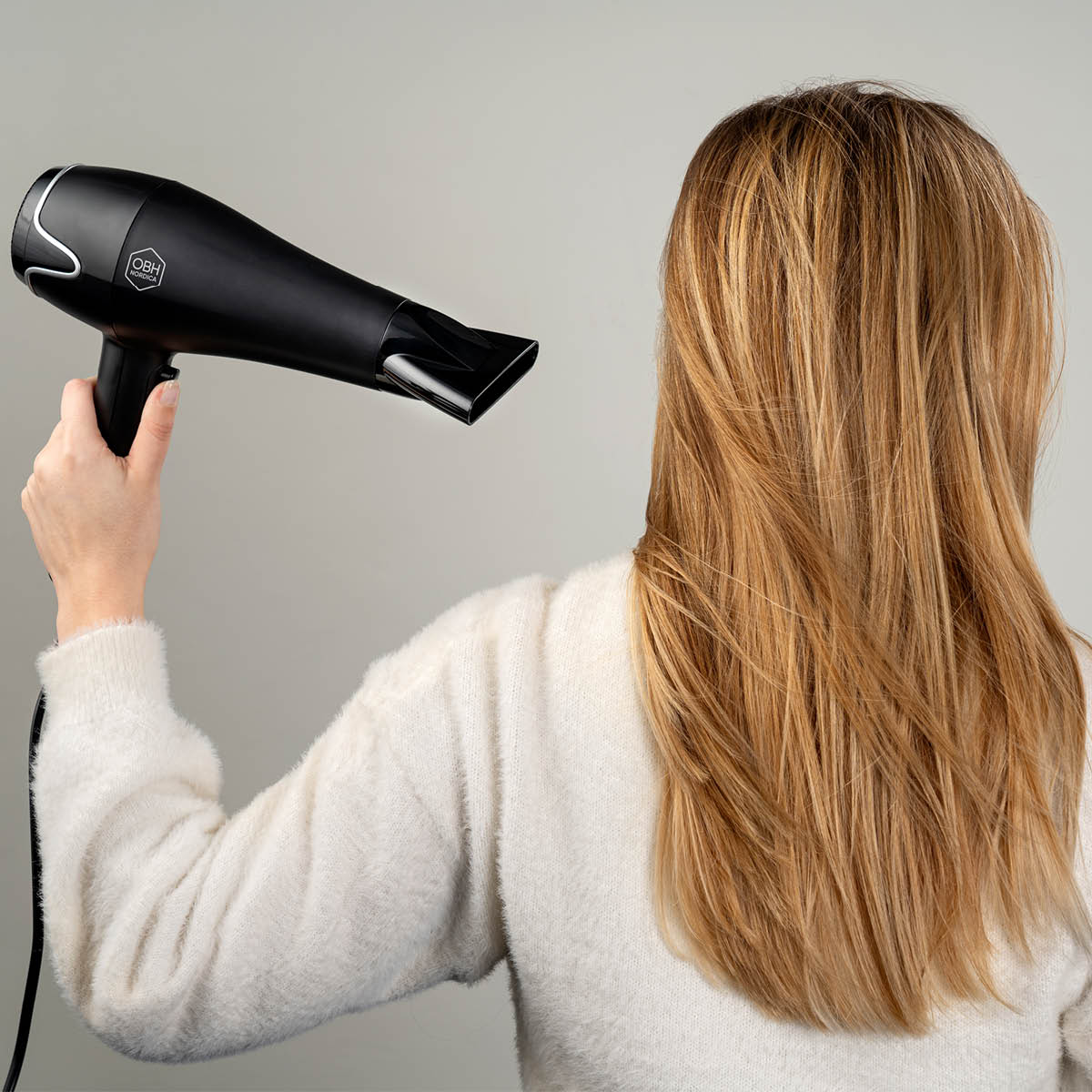 OBH Nordica Artist Easywave hårfön 2200 W svart