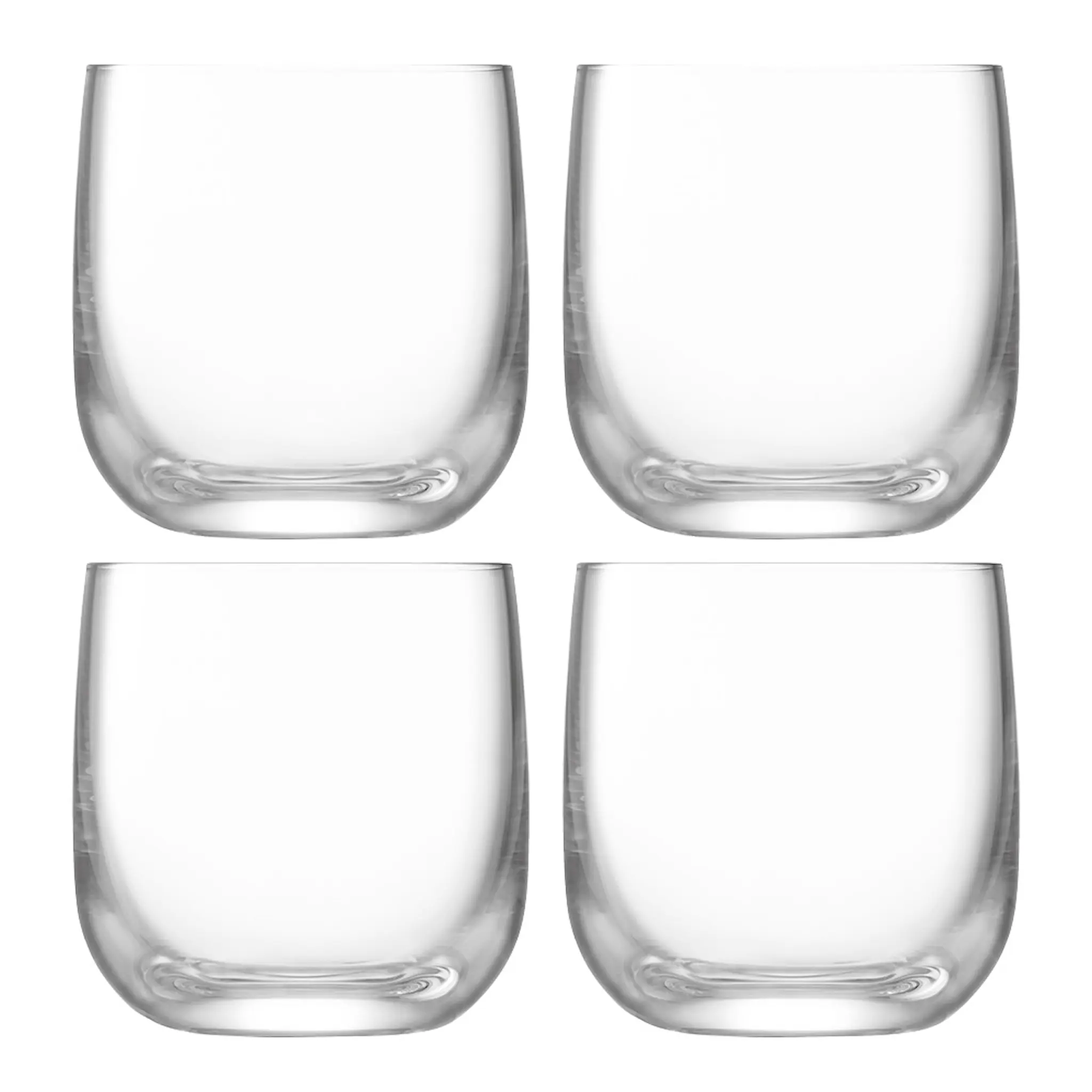 LSA International Borough shotglas 7,5 cl 4-pack klar