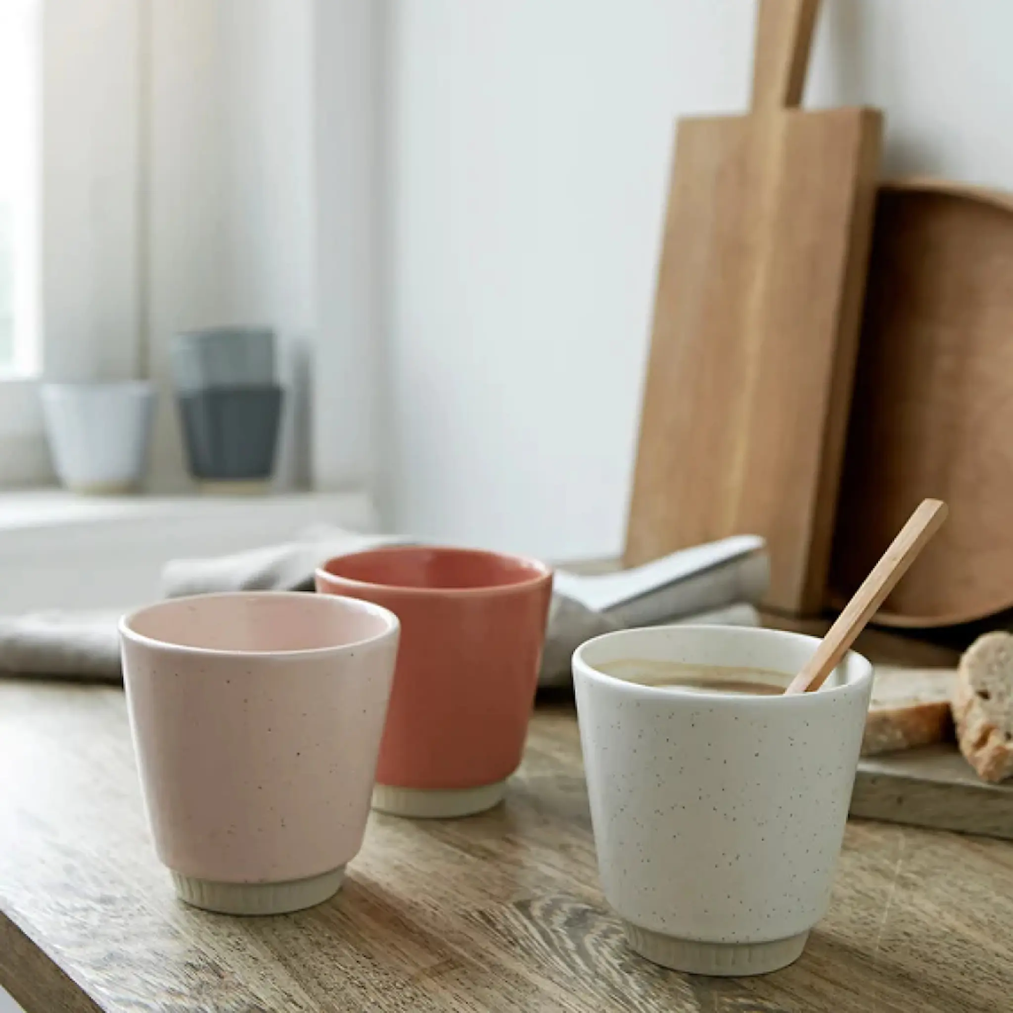 Knabstrup Keramik Colorit Mugg 25 cl Sand