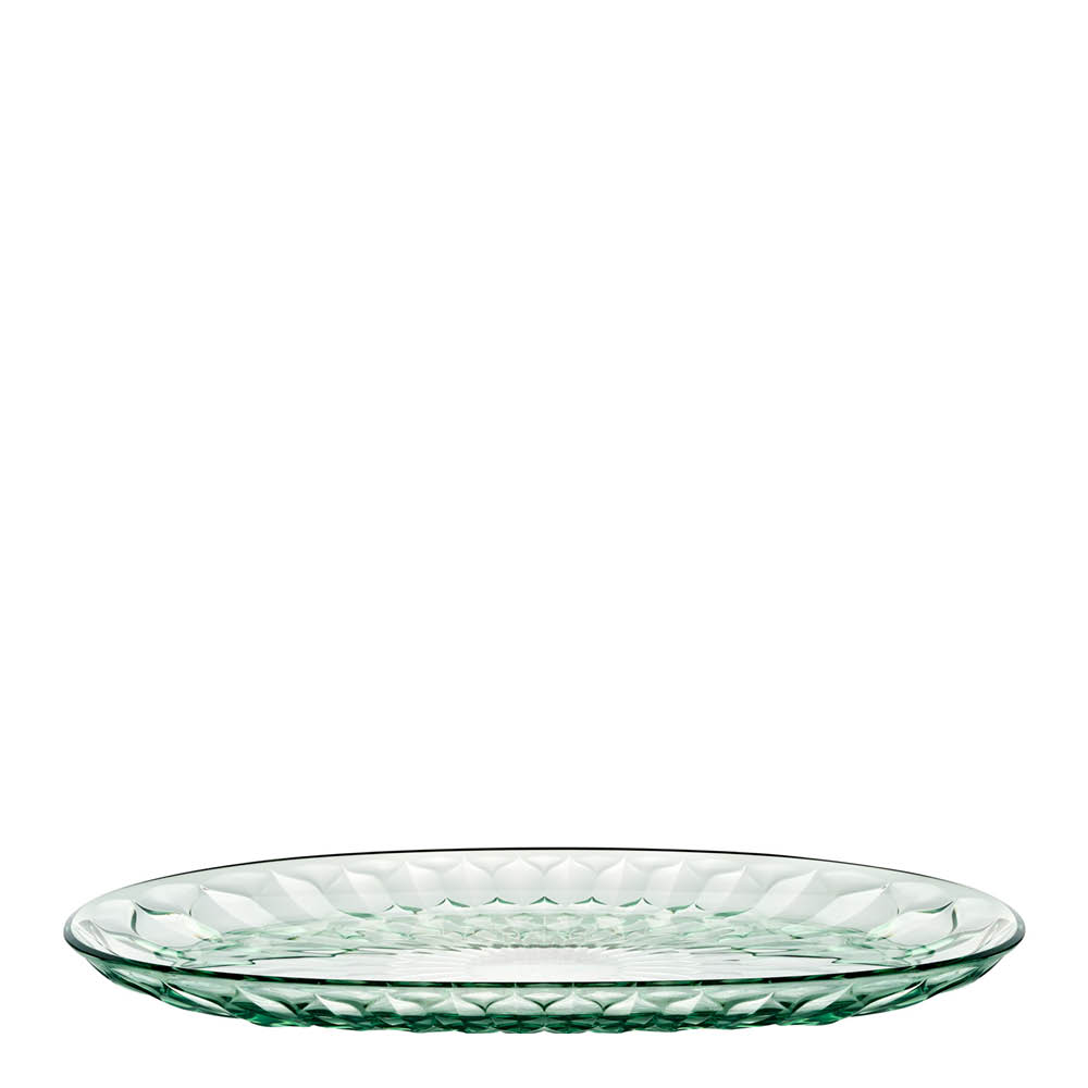 Guzzini Vanity serveringsfat ovalt 45 cm bioplast matcha green