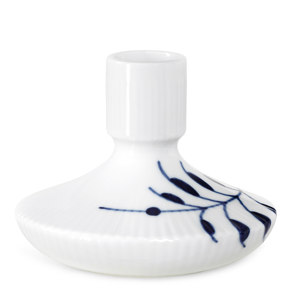 Royal Copenhagen Blue Fluted Mega lysestake 8 cm