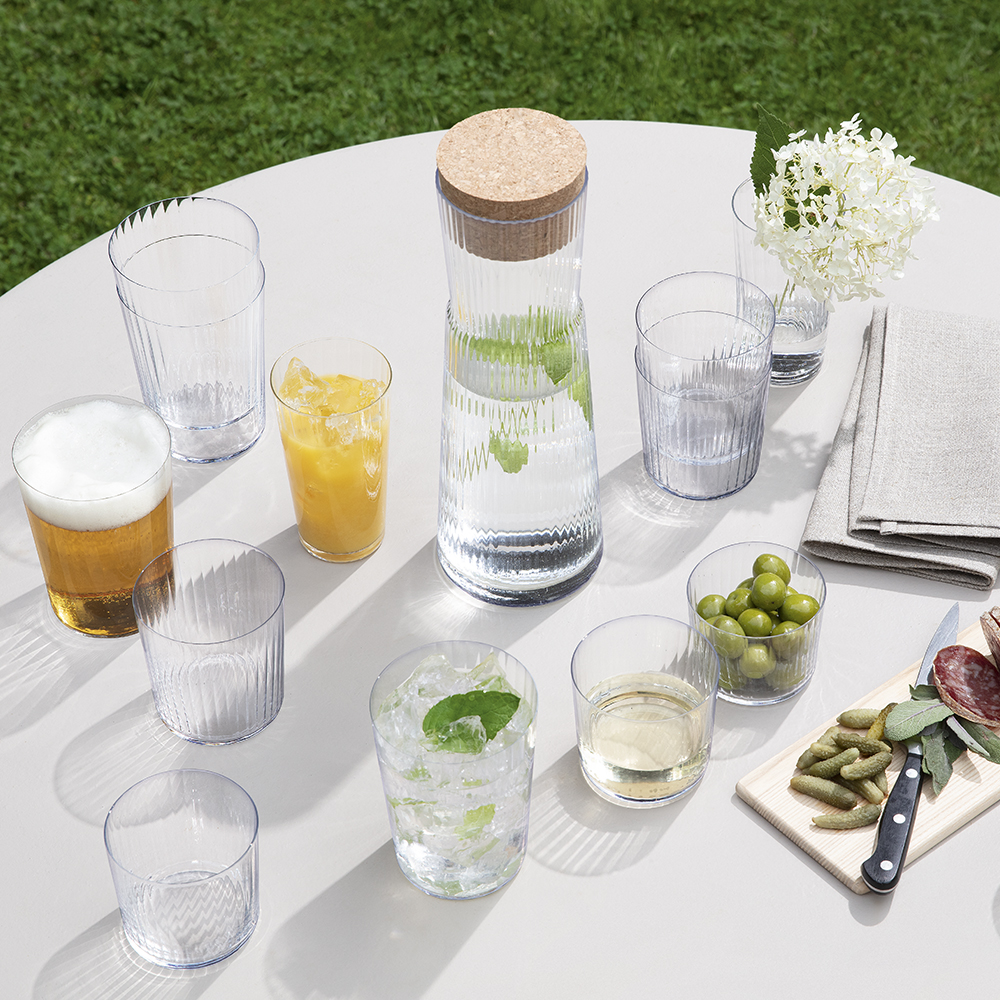 LSA International Gio Line glass 31 cl 4 stk