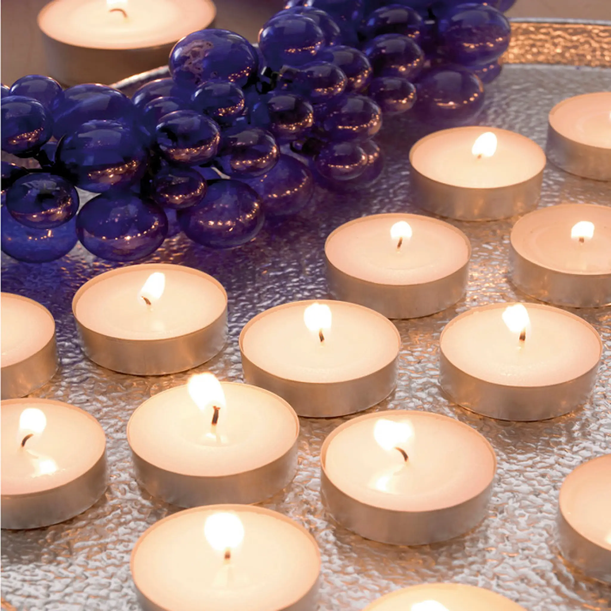 Liljeholmens Stora värmeljus 5,9 cm 6-pack vit