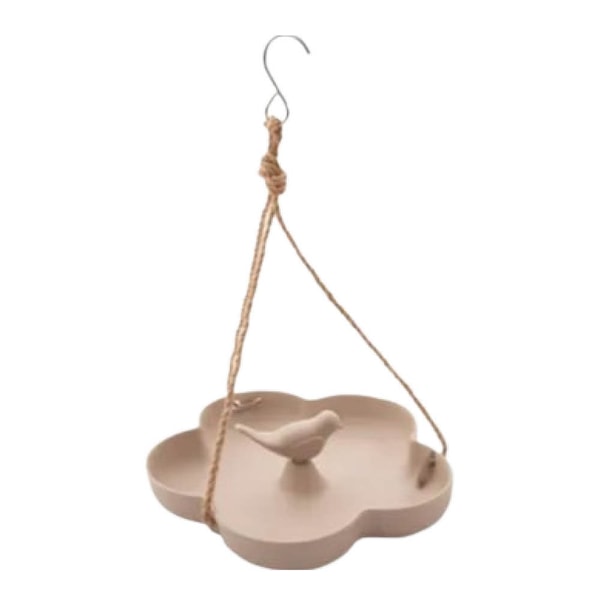 Fågelbad 23 cm taupe