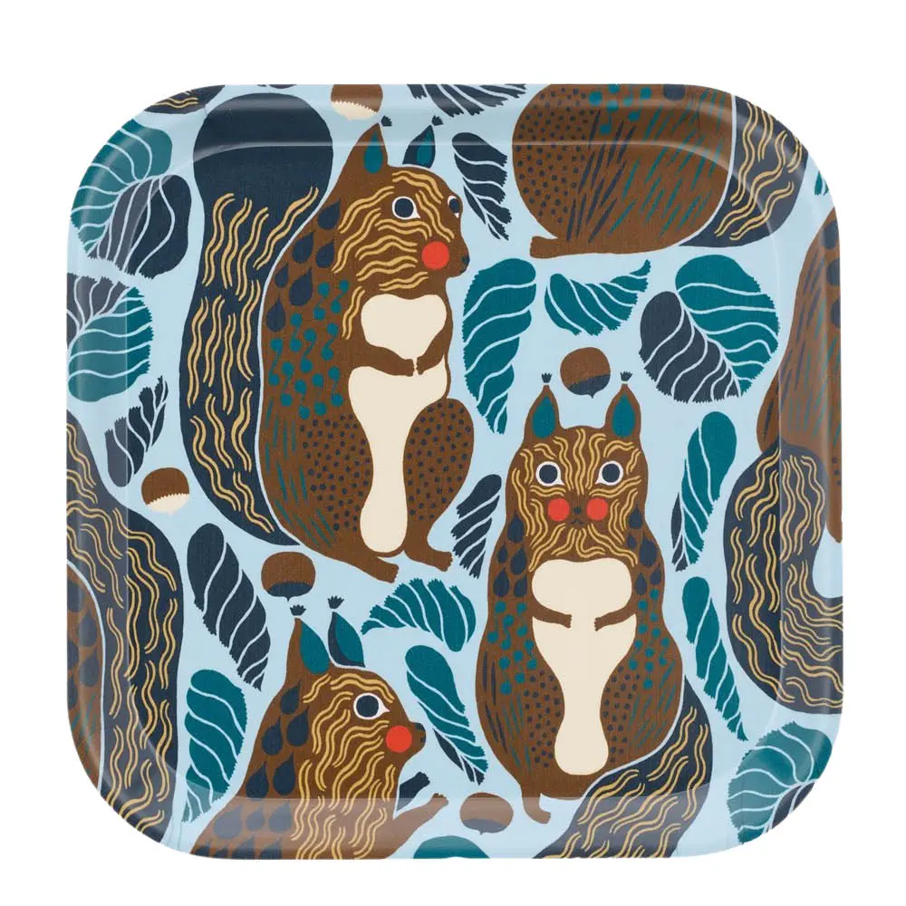 Kurre brett 20x20 cm sky blue