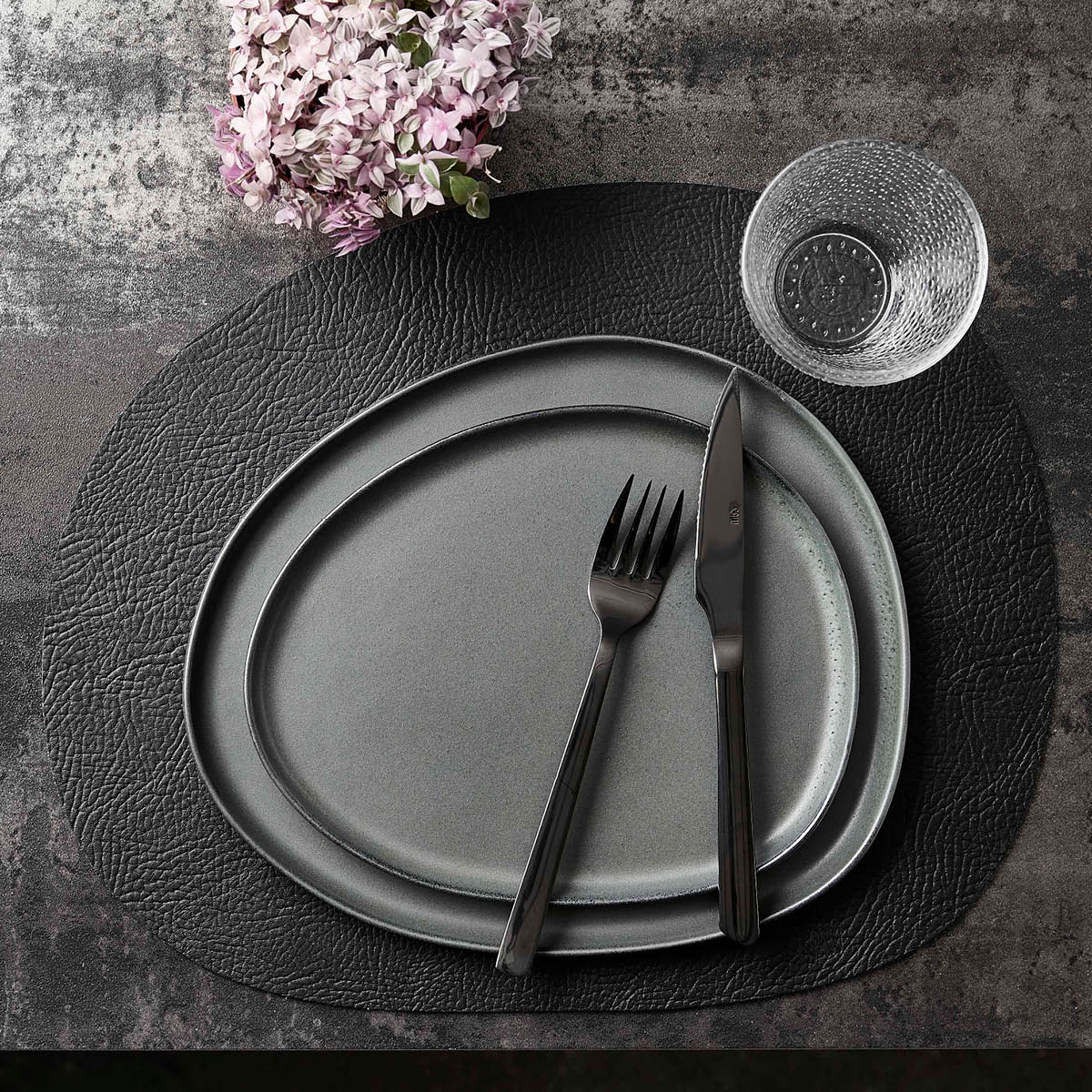 Aida RAW Organic Northern Green frokosttallerken 24x21 cm