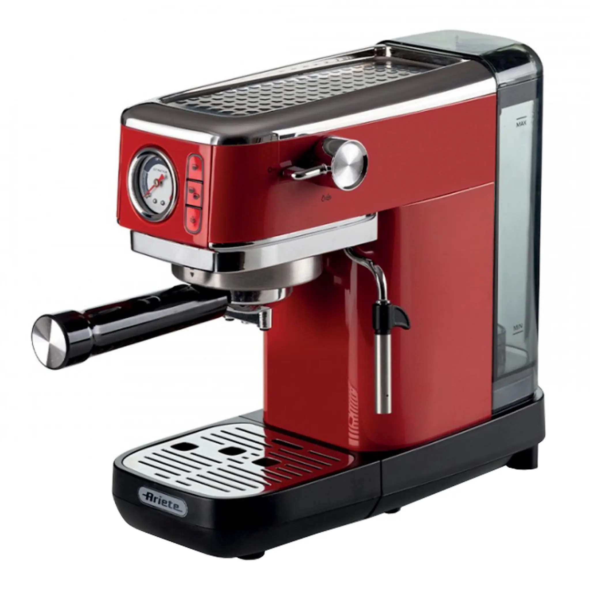 Ariete Moderna Slim Espressomaskin 1300 W Röd