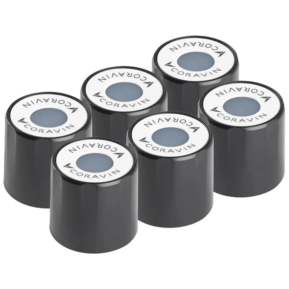 Standard Kierrekorkki 6 kpl Musta