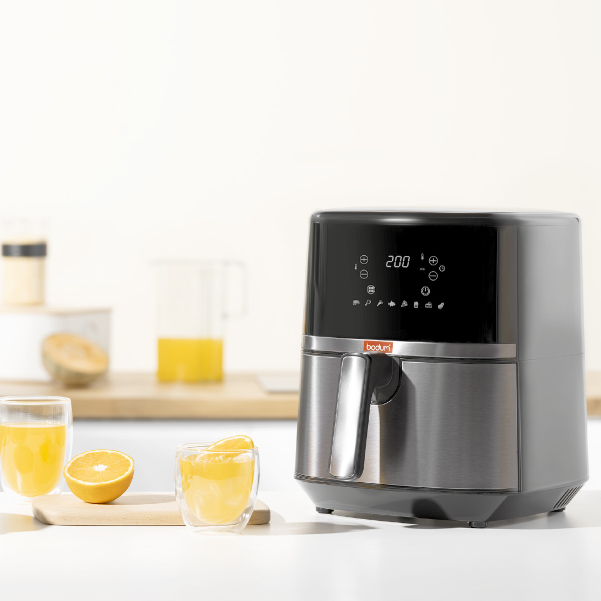 Bodum Melior airfryer 4,5L single svart