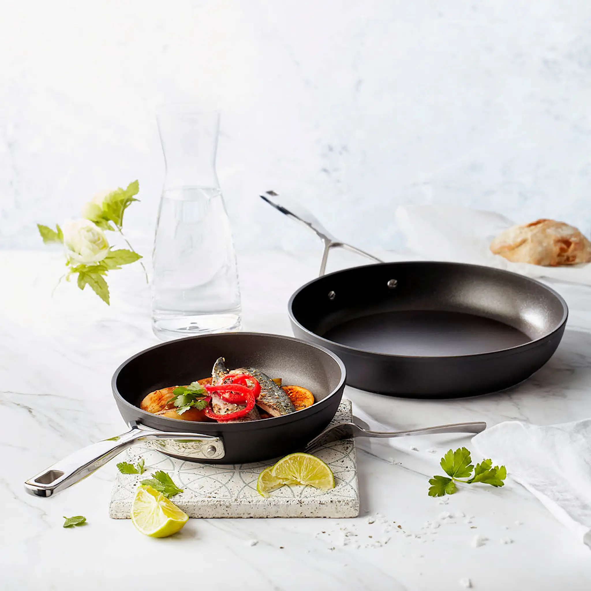 Demeyere Alu Pro 5 Ceraforce stekpanneset 24+28 cm keramisk