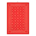 Åttebladrose kökshandduk 35X50 cm röd