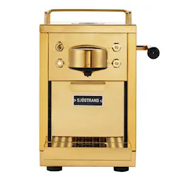 Espressomaskin för kapslar Mässing