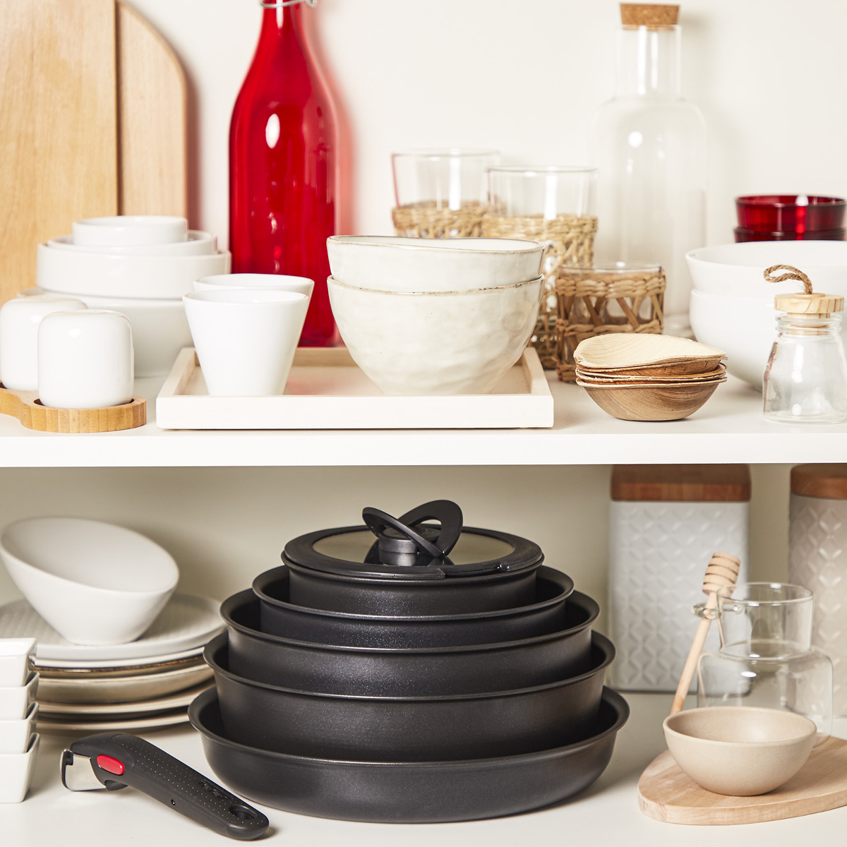 Tefal Ingenio Eco Resist Stekpanna 3 delar