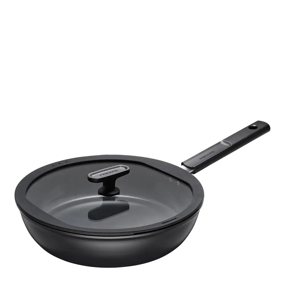 Hard Face keramisk traktørpanne m/lokk 28 cm