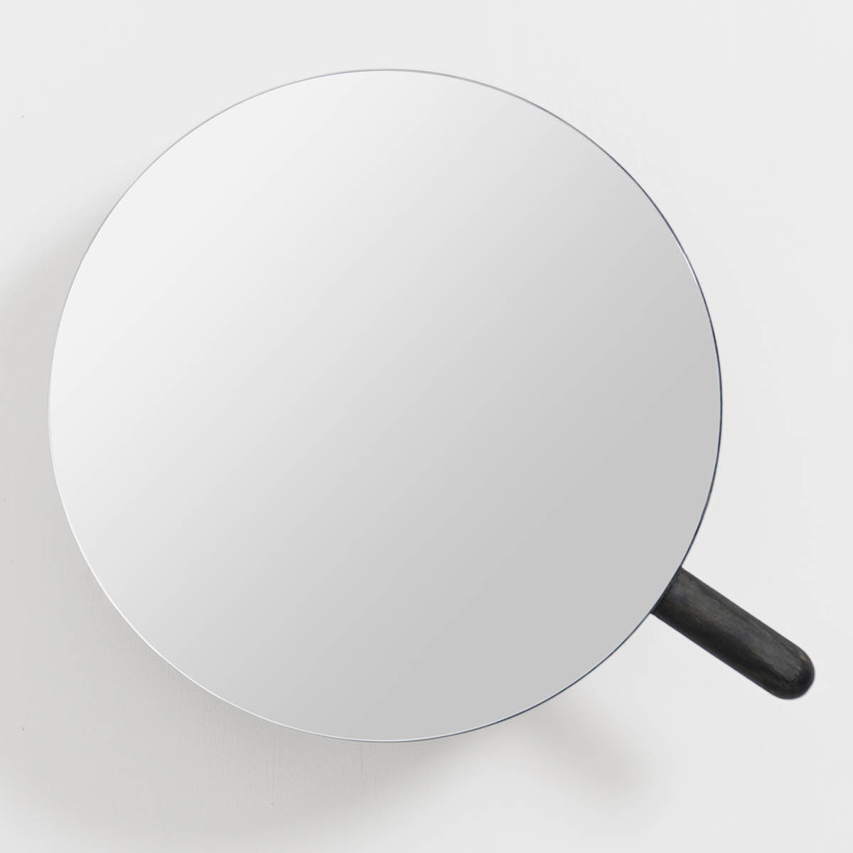 Wireworks Magnify Mirror Suurentava seinäpeili 18 cm Tumma tammi