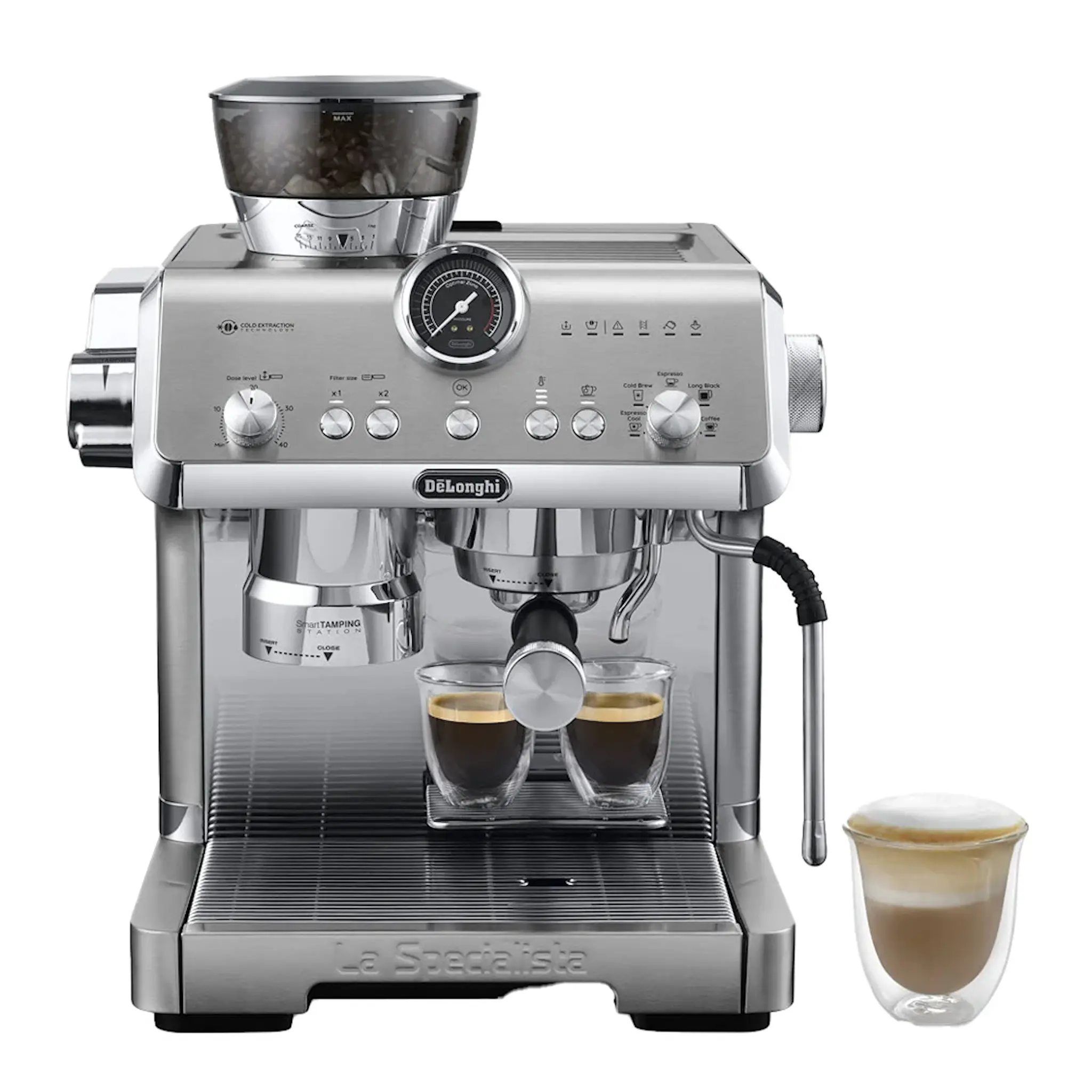 De'Longhi La Specialista Opera Espressomaskin EC9555 Stål