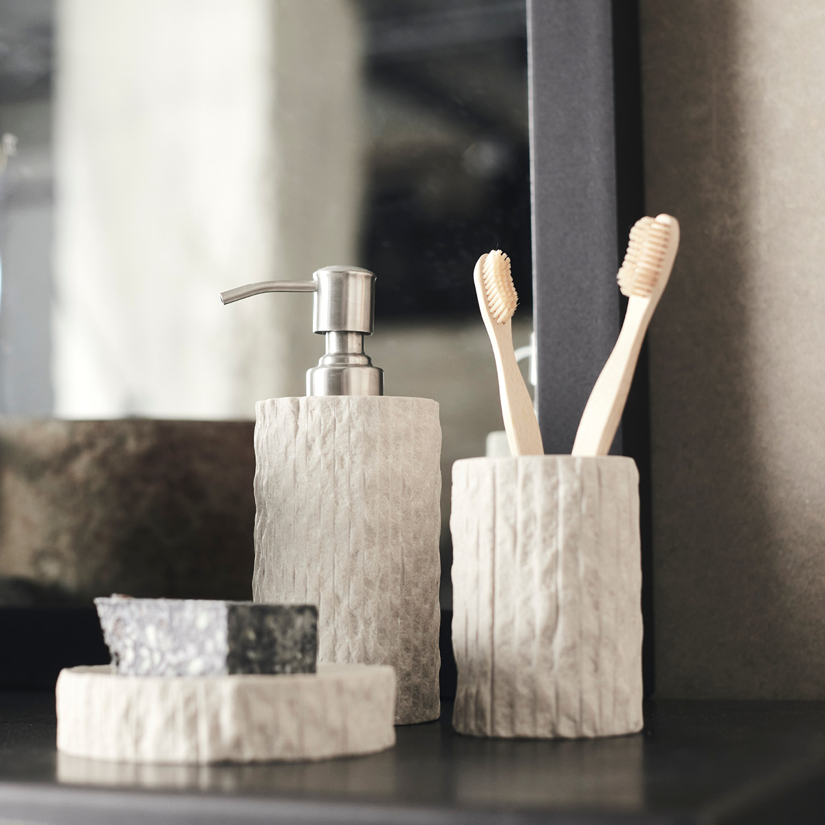 Muubs Kama tvålpump 17,5 cm beige