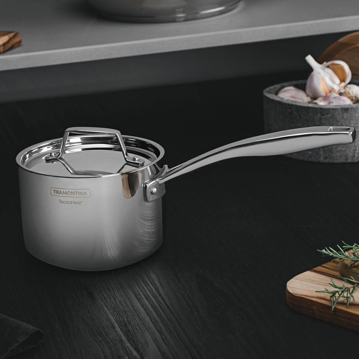 Tramontina Grano kastrull med lock 1,5 L