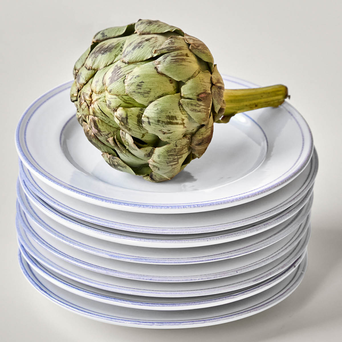 Nicolas Vahé Bistro Lautanen 21 cm 2 kpl Sininen/Valkoinen