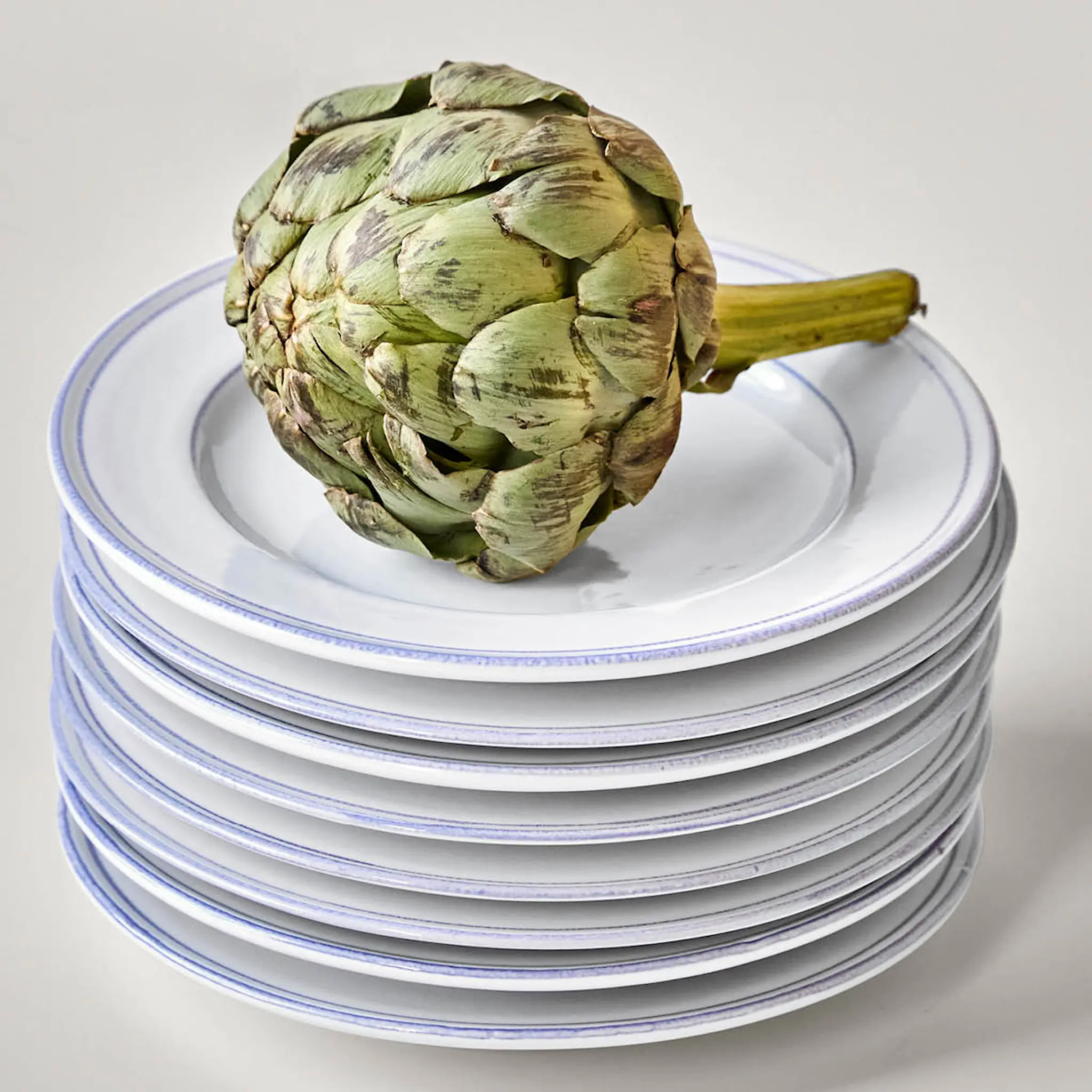 Nicolas Vahé Bistro Lautanen 21 cm 2 kpl Sininen/Valkoinen