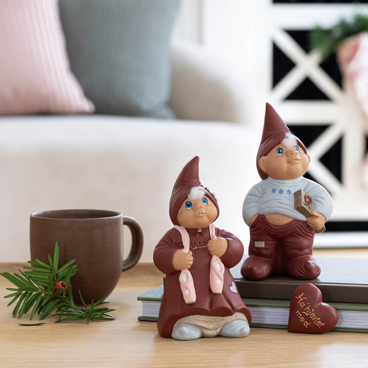 Klarborg Årsnissepar 2024 Else & Erik 14 cm
