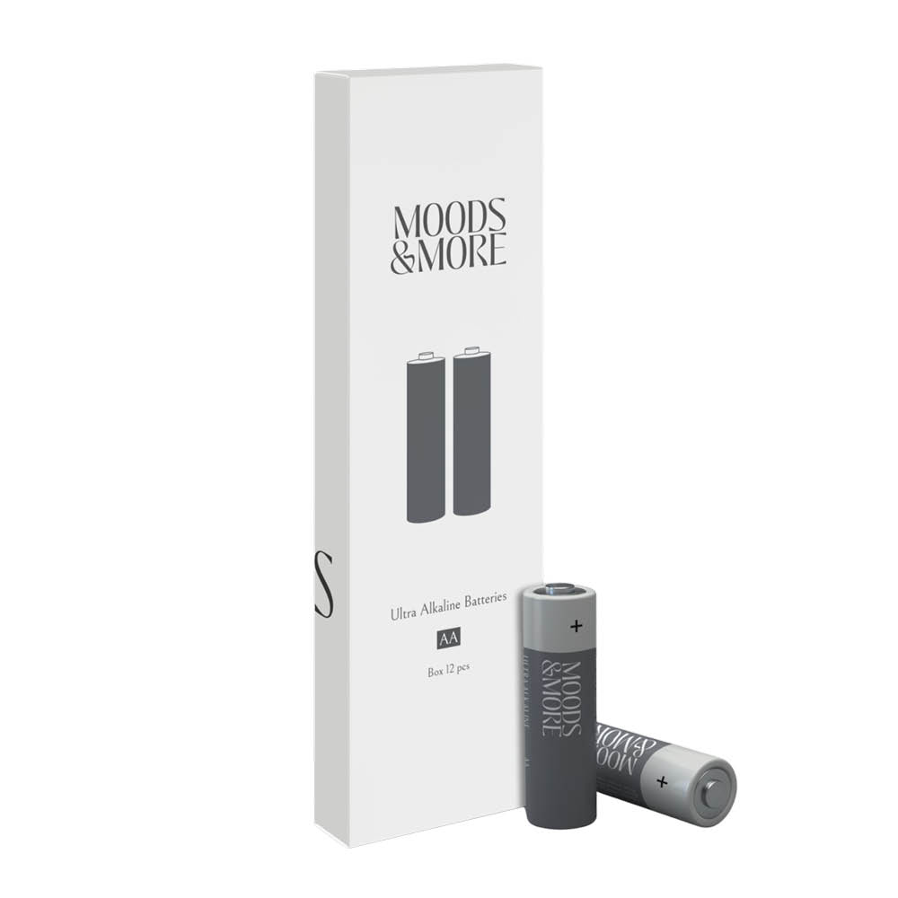 Moods & More AA-batteri 12 stk svart
