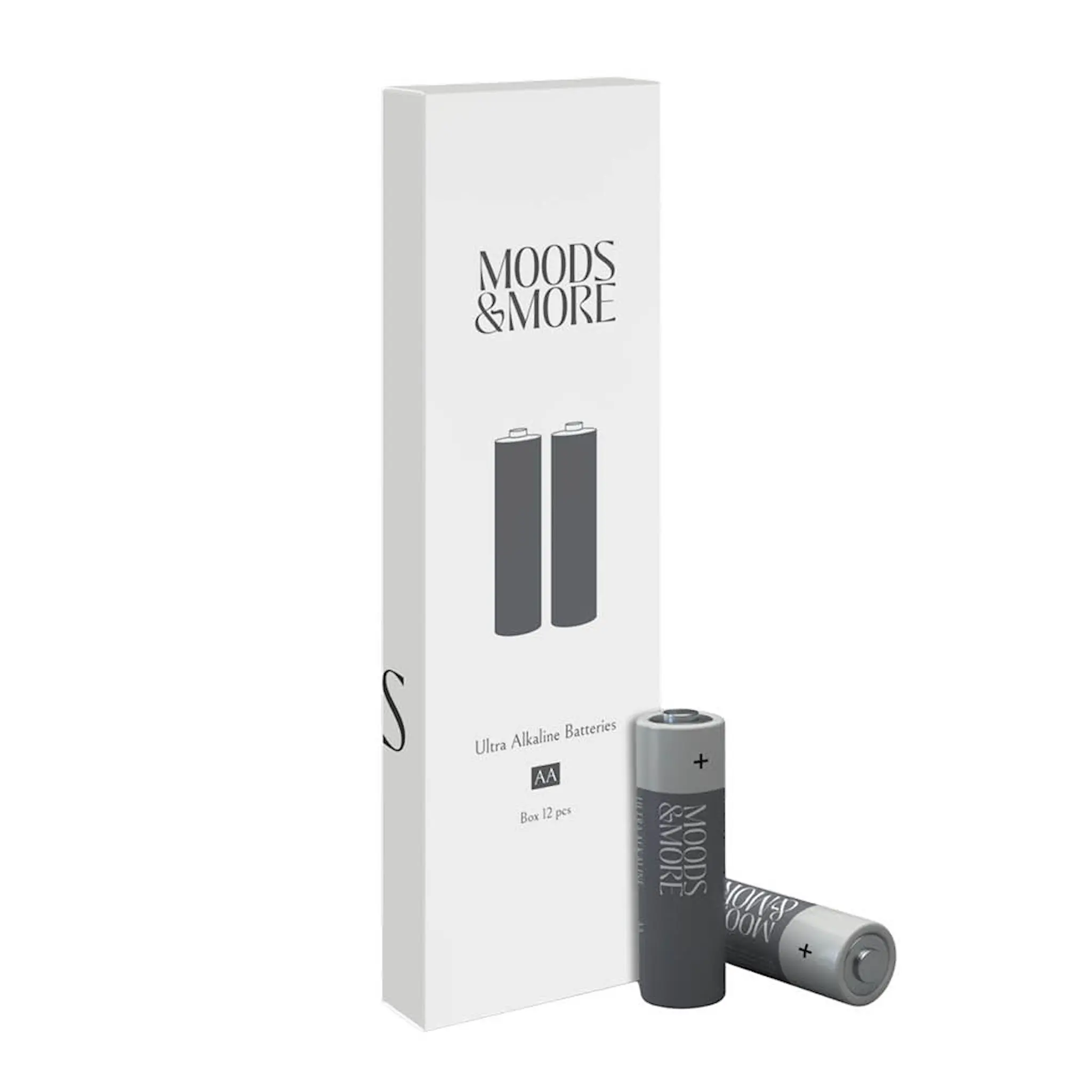Moods & More AA-batteri 12 stk svart