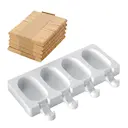 Classic glassformar mini + 50 glasspinnar + recept