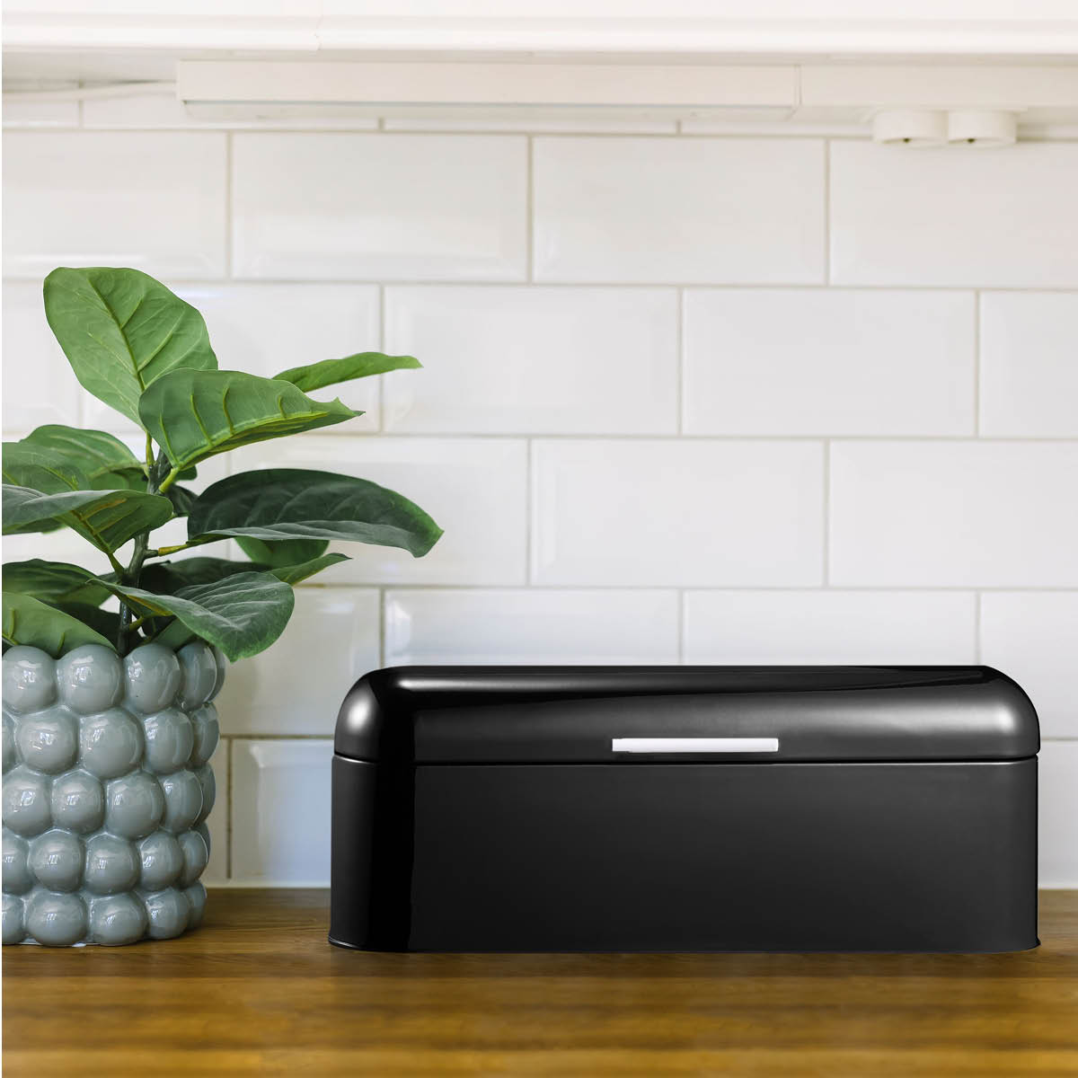 Dorre Bella brødboks 42x22,5x16,5 cm svart