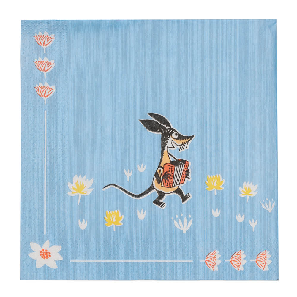 Moomin Arabia Mumin servett 33x33 cm 20-pack Sommardans