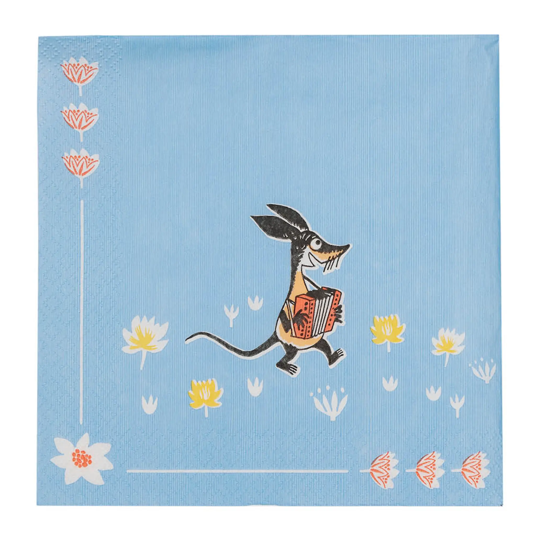 Moomin Arabia Mumin servett 33x33 cm 20-pack Sommardans