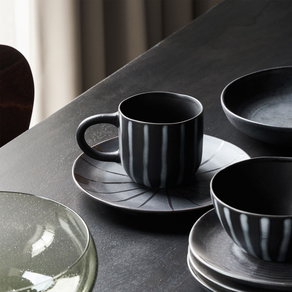 House Doctor Line kopp svart/brun