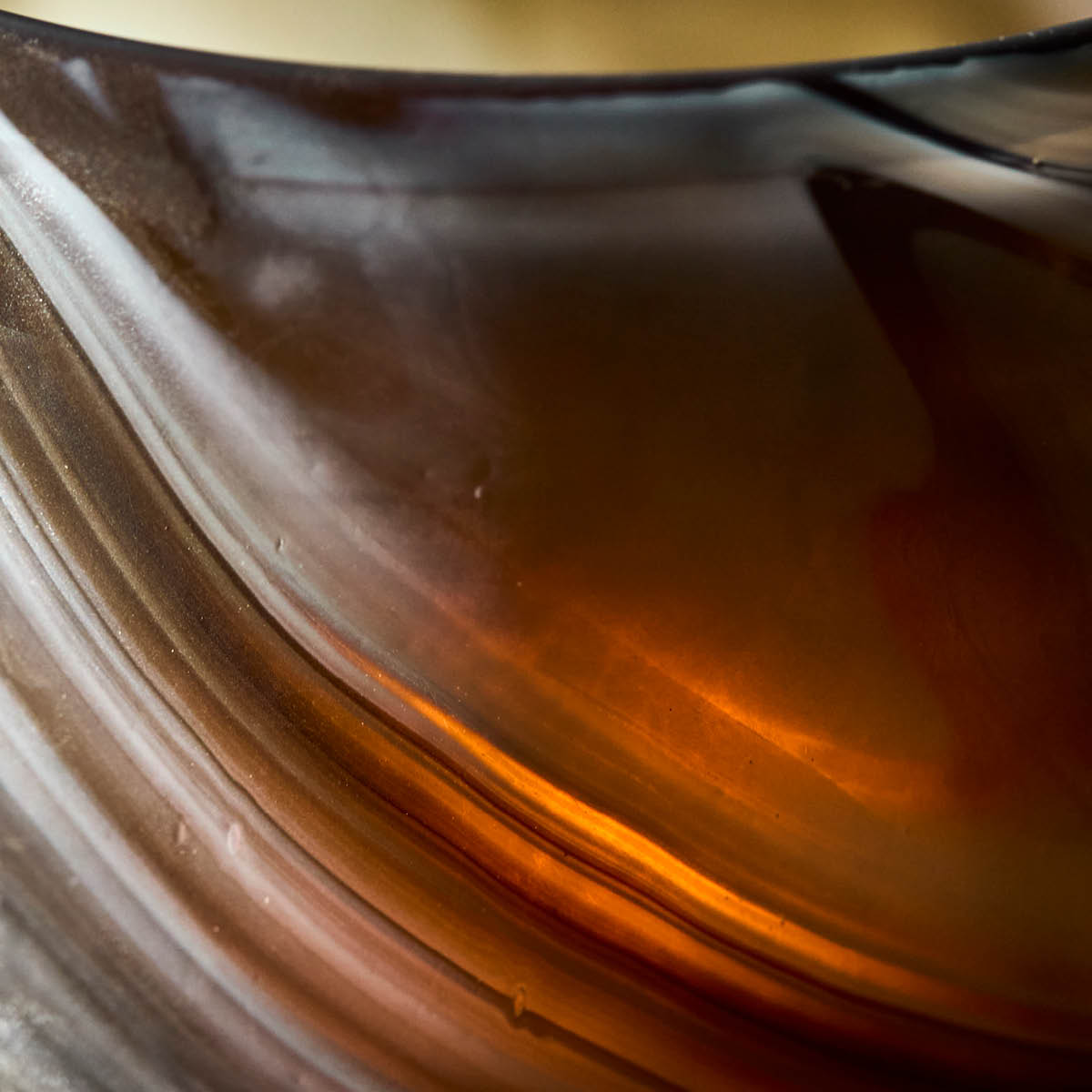 House Doctor Kae ljuslykta 8 cm 2-pack brun