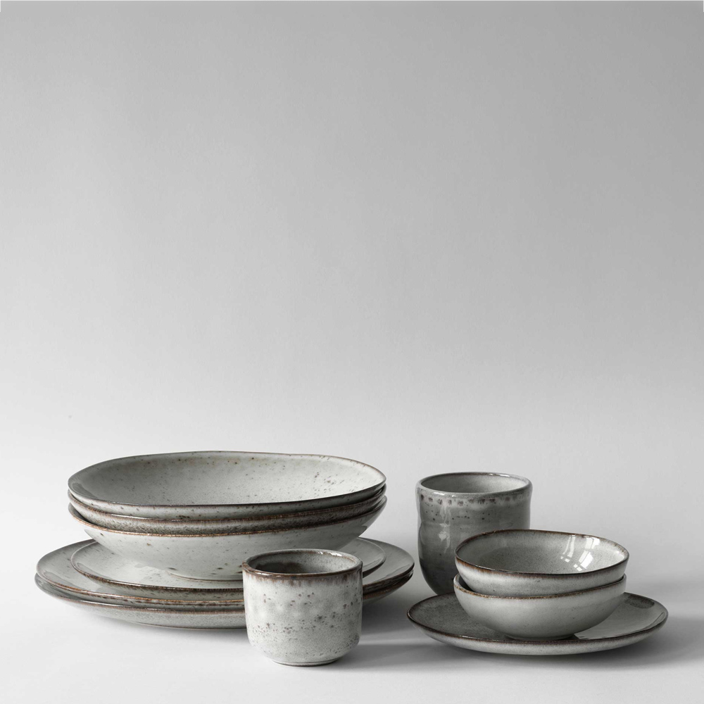 Tell Me More Taranto Tarjoilukulho Small 200 cl Harmaa