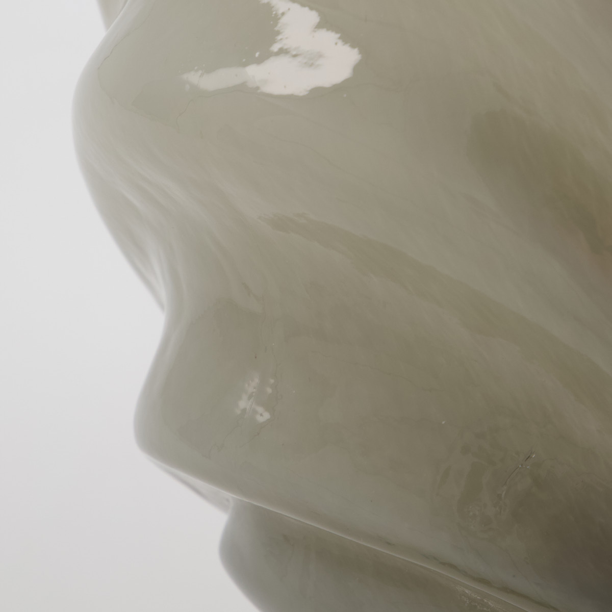 House Doctor Desert Maljakko 26,6 cm Vaaleanharmaa