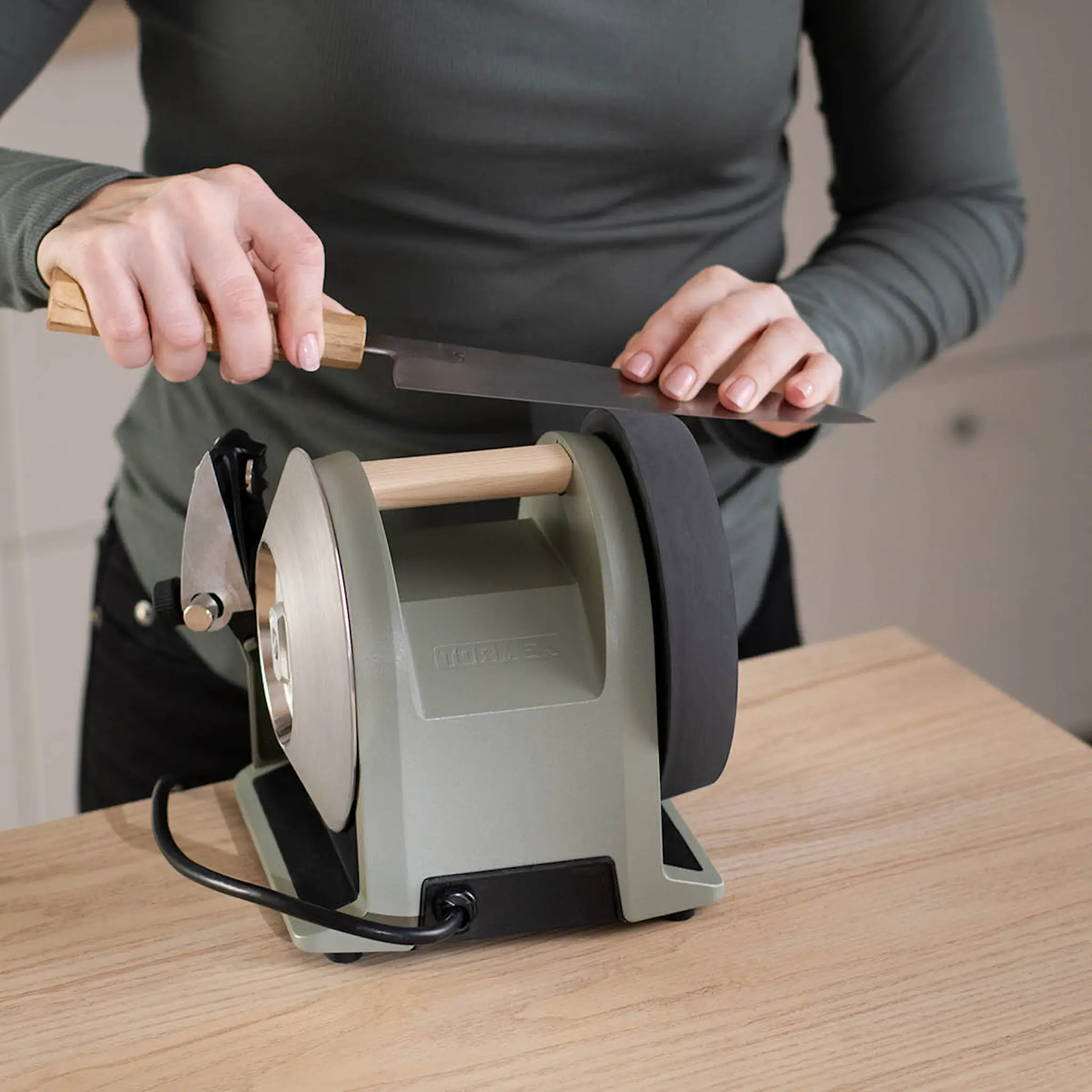 Tormek Tormek T-1 elektrisk knivsliper ash green