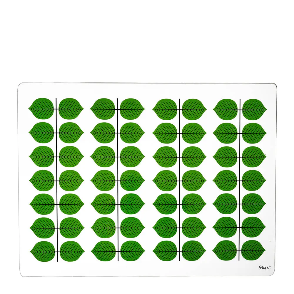 Berså bordbrikke 40x30 cm grønne blad