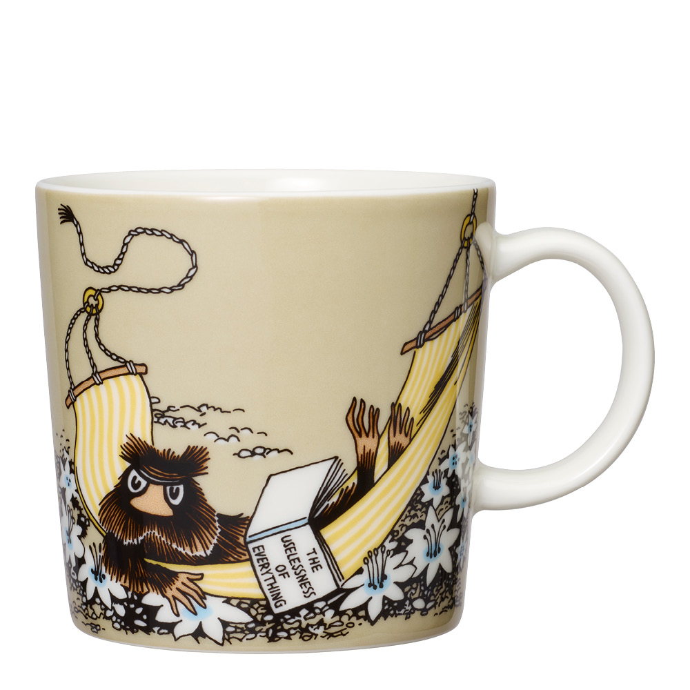 Moomin Arabia Muumimuki Piisamirotta luolassa 30 cl Beige