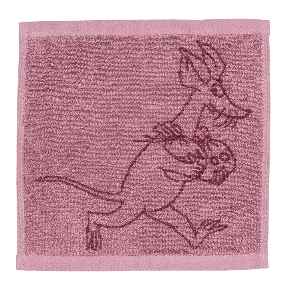 Muumi Käsipyyhe nipsu 25x25 cm Mauve