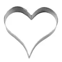 Pepparkaksform Hjärta 6 cm