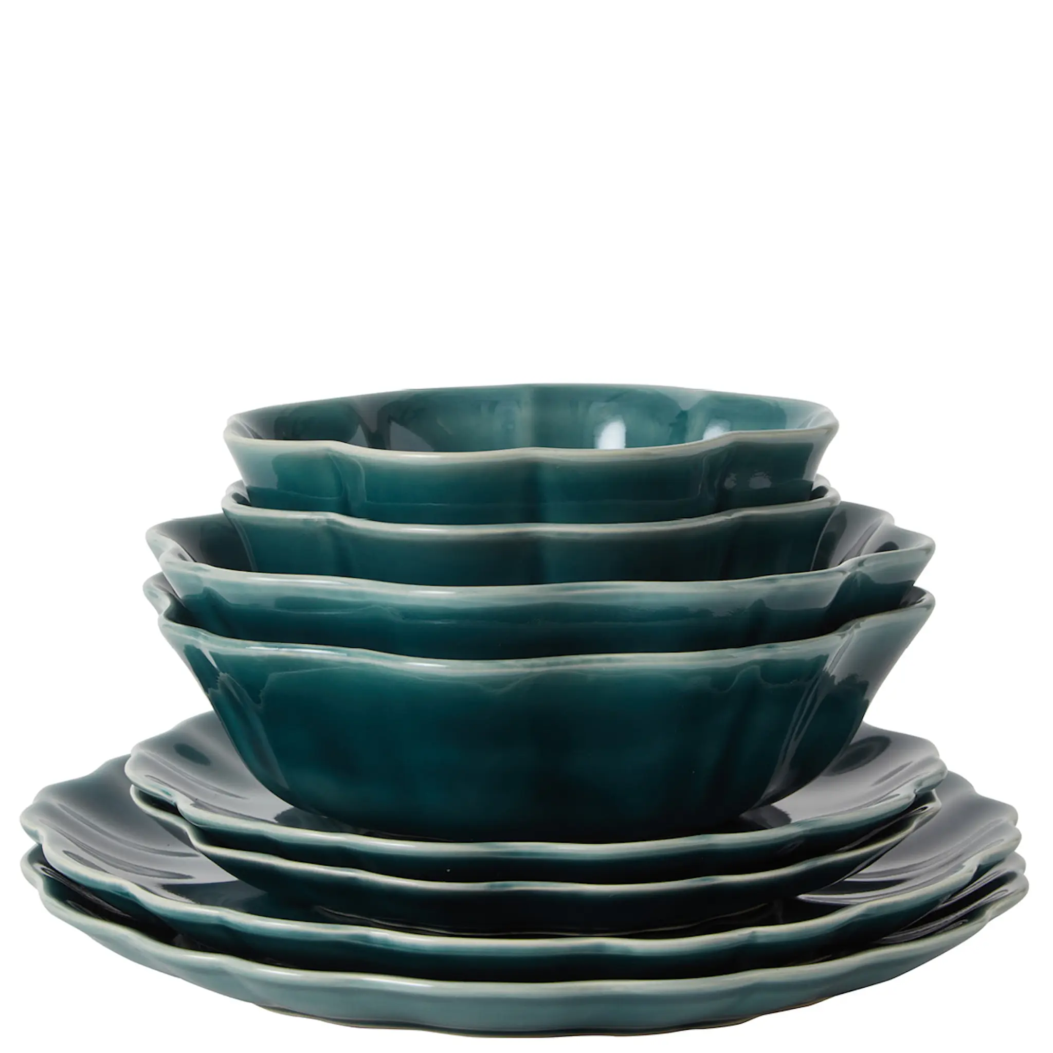 Stiernholm Camelia Pastalautanen 21,5 cm Turkoosi