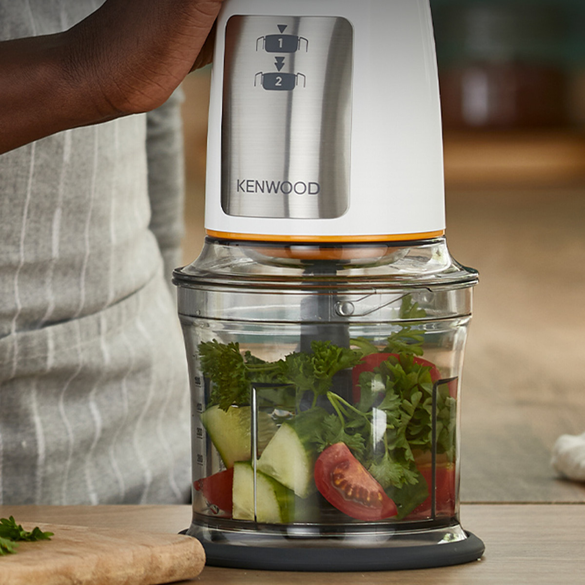 Kenwood Minihakker 0,5L hvit