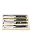 Smörkniv 4-pack svart
