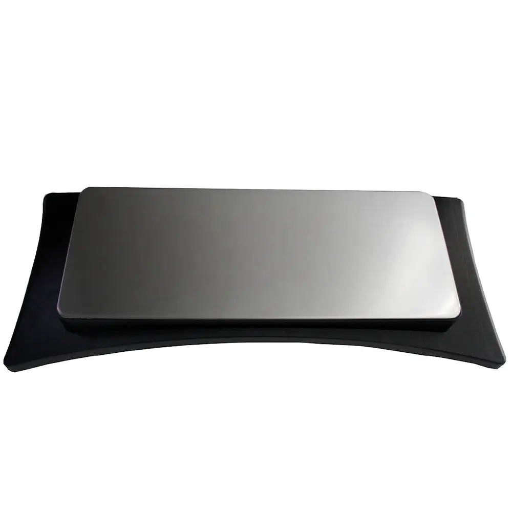 Varmeplate dobbel 850W svart