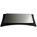 Värmeplatta dubbel 850W svart