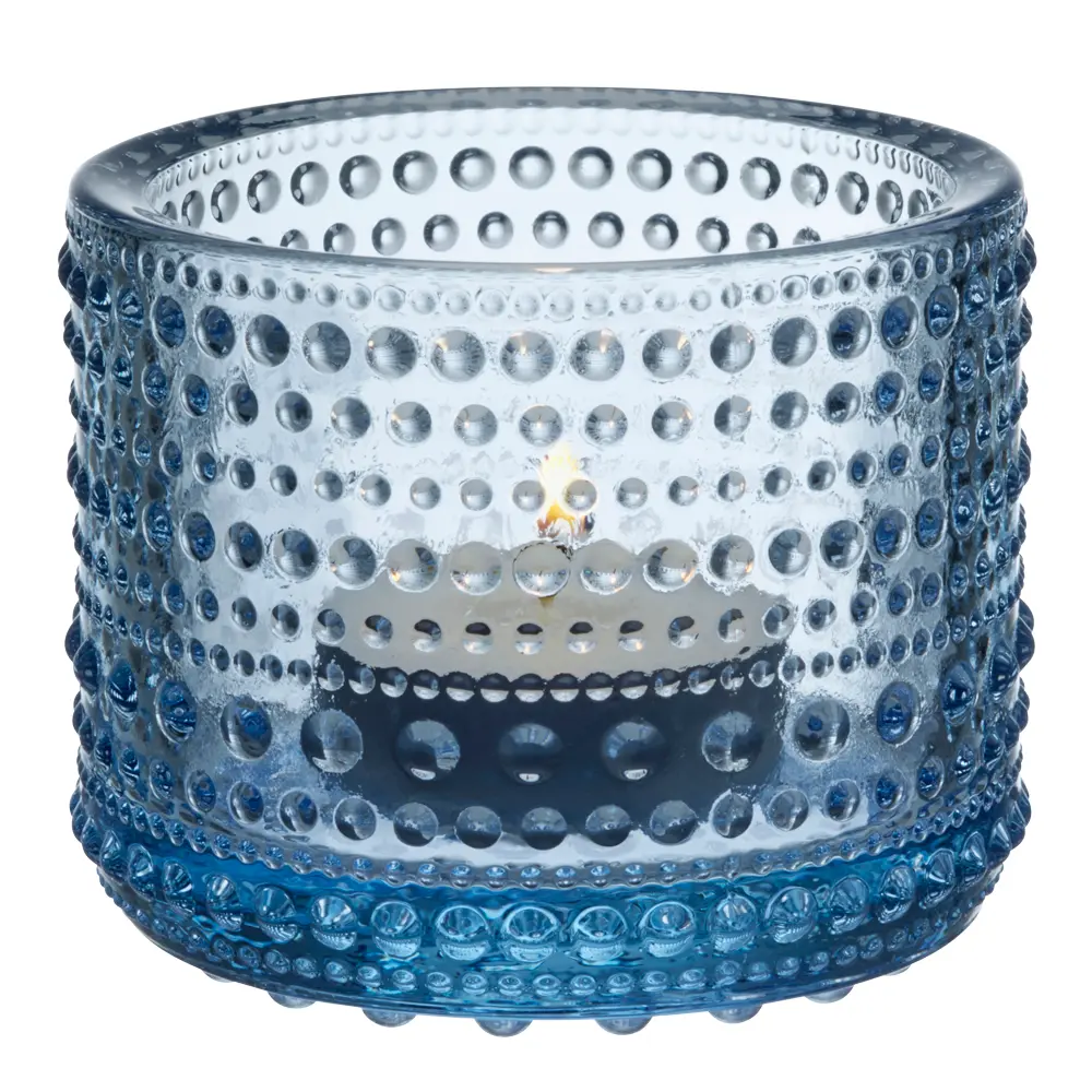 Kastehelmi Kynttilälyhty 6,4 cm Vedensininen