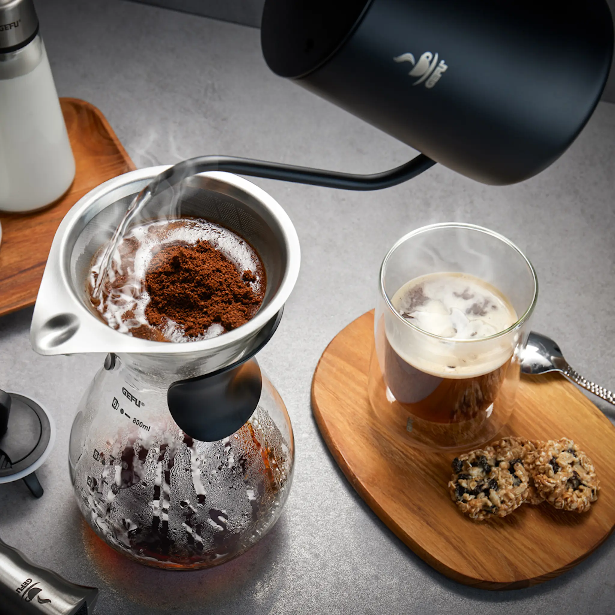 Gefu Butio Kaffebryggare 80 cl Rostfri
